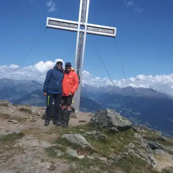 Gipfelbucheintrag von Lidia e Massimo
