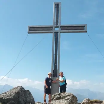 Gipfelbucheintrag von Gabriel, Tanja